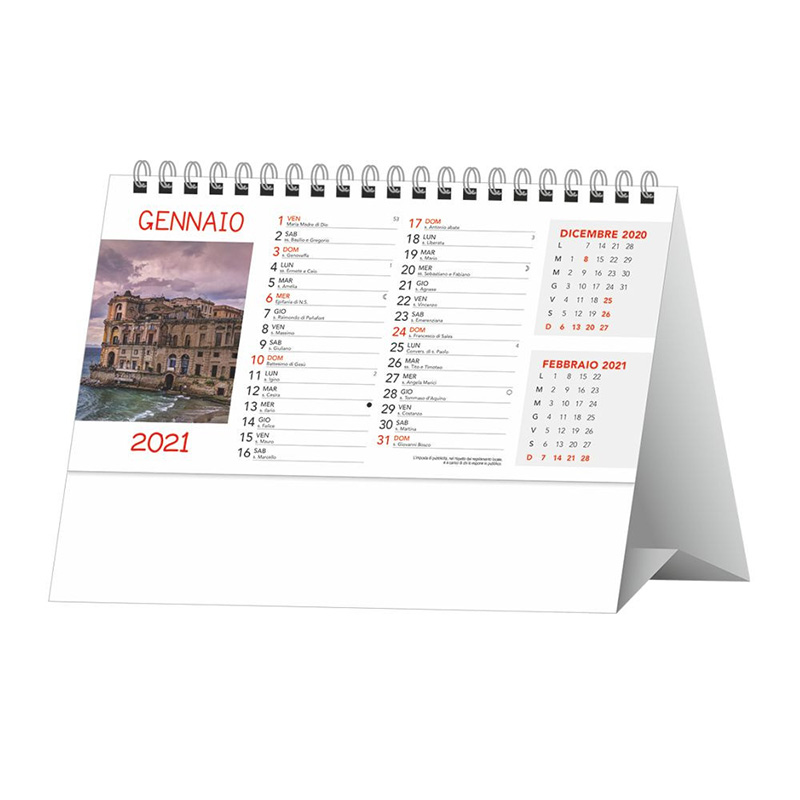 Calendario da tavolo Città d'Italia 2021